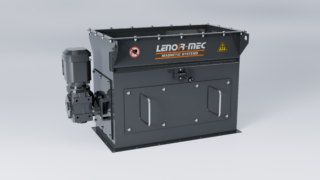 Le séparateur à tambour magnétique utilise un champ magnétique puissant pour capturer les particules ferromagnétiques dans les matériaux en vrac.