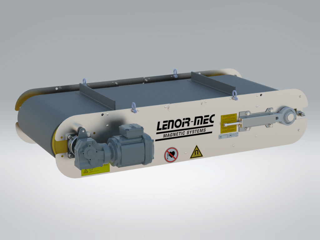 Présentation 3D OVAPEM Lenoir-Mec - Overband à Aimants Permanents pour Engin Mobile