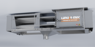 Séparateur magnétique à grille SGCP avec tubes magnétiques en néodyme pour séparation des particules ferromagnétiques en vrac. SGCP magnetic grid separator with neodymium magnetic tubes for separating ferromagnetic particles in bulk materials